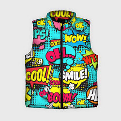 Женский жилет Кислотный поп-арт