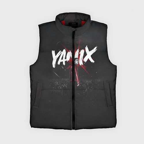 Женский жилет YANIX: Black Side / 3D-Красный – фото 1