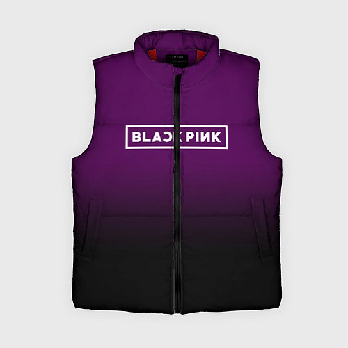Женский жилет Black Pink: Violet Gradient / 3D-Красный – фото 1
