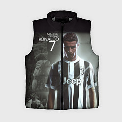 Женский жилет RONALDO 7, цвет: 3D-светло-серый