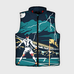 Женский жилет Ronaldo lightning, цвет: 3D-красный