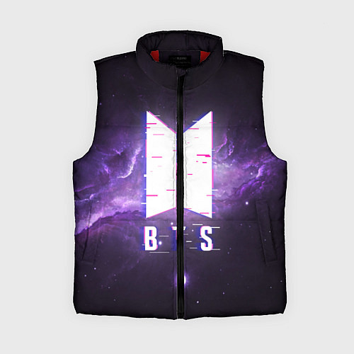 Женский жилет BTS: Violet Space / 3D-Красный – фото 1