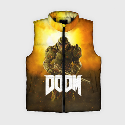 Женский жилет DOOM: Soldier / 3D-Черный – фото 1