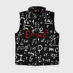 Женский жилет E=mc2: Black Style, цвет: 3D-красный