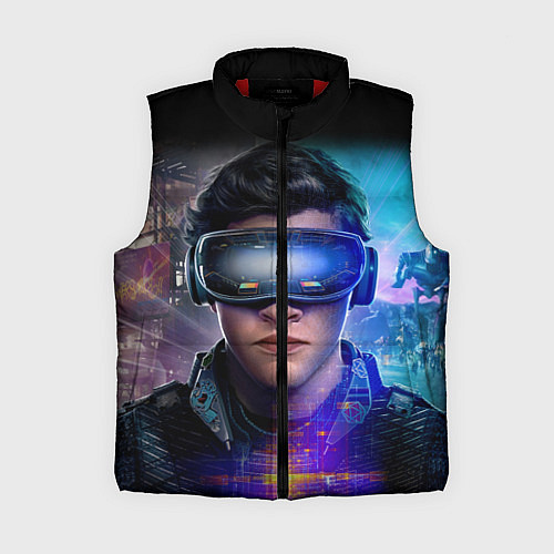 Женский жилет Ready Player One / 3D-Красный – фото 1