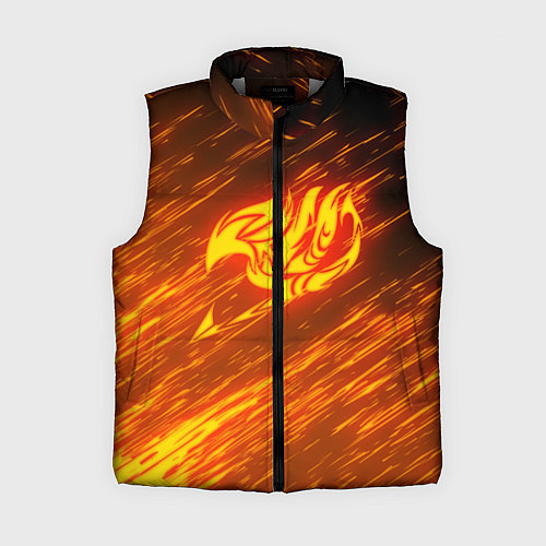 Женский жилет NATSU DRAGNEEL / 3D-Светло-серый – фото 1