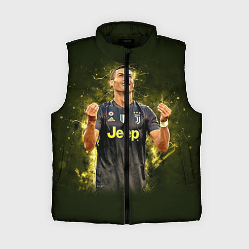 Женский жилет Ronaldo: Juve Sport / 3D-Черный – фото 1