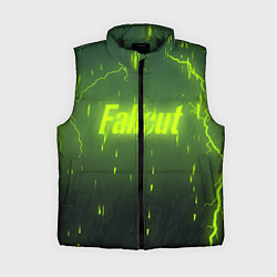 Женский жилет Fallout: Radiation Storm, цвет: 3D-черный