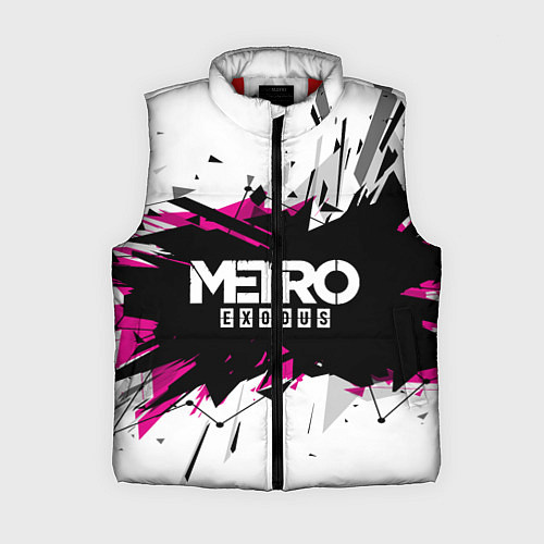 Женский жилет Metro: Exodus Purple / 3D-Красный – фото 1