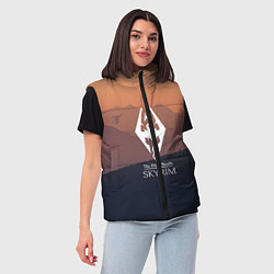 Женский жилет THE ELDER SCROLLS, цвет: 3D-черный — фото 2