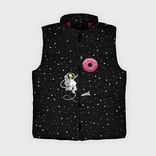 Женский жилет Homer Spaceman / 3D-Красный – фото 1