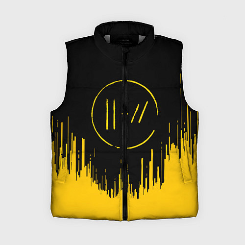 Женский жилет 21 Pilots: Black Side / 3D-Светло-серый – фото 1