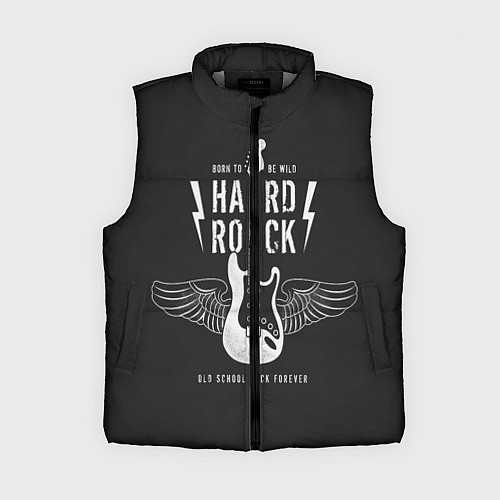 Женский жилет Hard Rock: Born to be wild / 3D-Светло-серый – фото 1