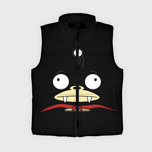 Женский жилет Лицо Ниблера / 3D-Черный – фото 1