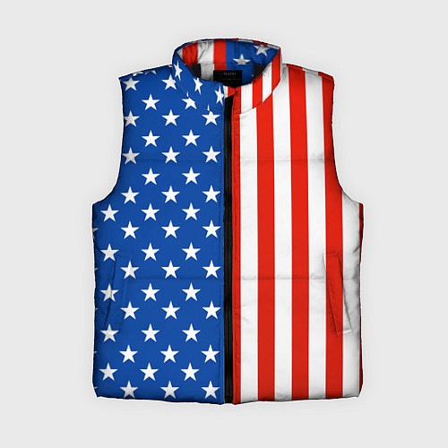 Женский жилет American Patriot / 3D-Черный – фото 1