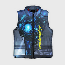 Женский жилет Cyberpunk 2077, цвет: 3D-красный