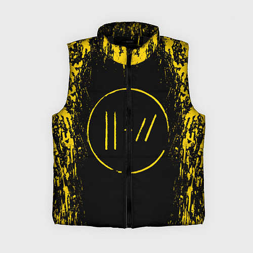 Женский жилет 21 Pilots: Yellow & Black / 3D-Черный – фото 1