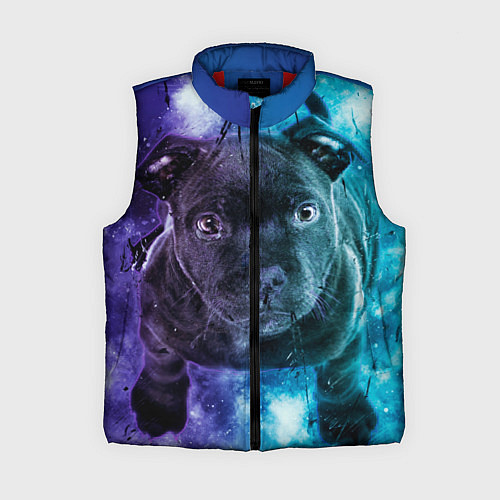 Женский жилет Милый пёс / 3D-Красный – фото 1