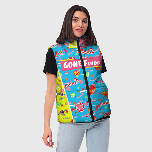 Женский жилет GONE Fludd / 3D-Красный – фото 3