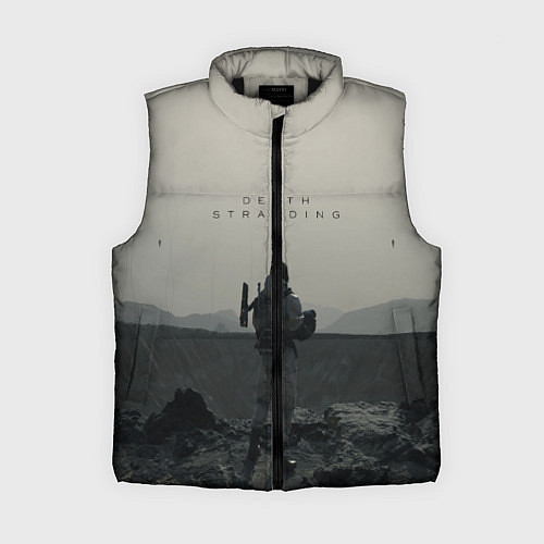 Женский жилет Death Stranding / 3D-Черный – фото 1