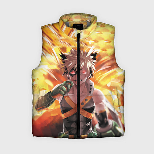 Женский жилет Fire Academia / 3D-Светло-серый – фото 1