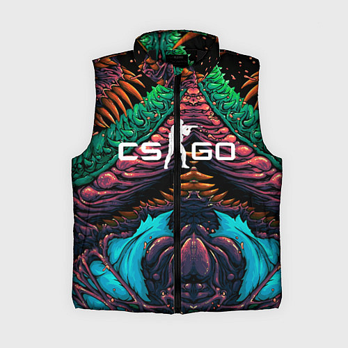 Женский жилет CS GO hyper beast skin / 3D-Черный – фото 1