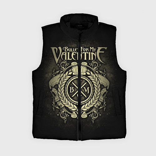 Женский жилет Bullet For My Valentine / 3D-Черный – фото 1