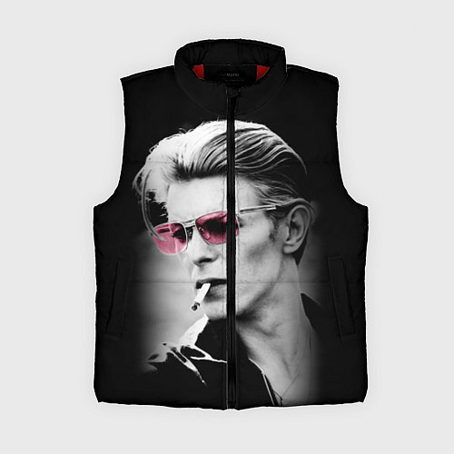 Женский жилет Дэвид Боуи / 3D-Красный – фото 1