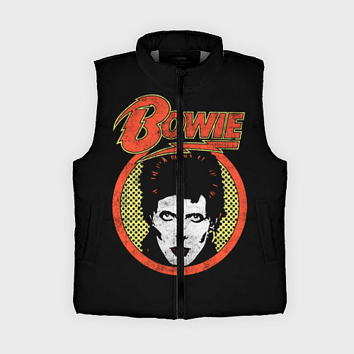 Женский жилет Дэвид Боуи / 3D-Светло-серый – фото 1