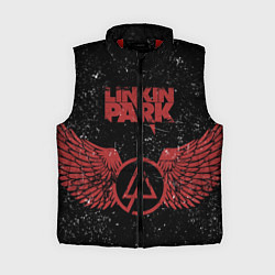 Женский жилет Linkin Park: Red Airs, цвет: 3D-красный