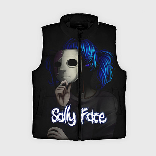 Женский жилет Sally Face: Dark Mask / 3D-Черный – фото 1