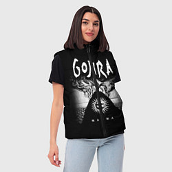 Женский жилет Gojira: Magma, цвет: 3D-красный — фото 2