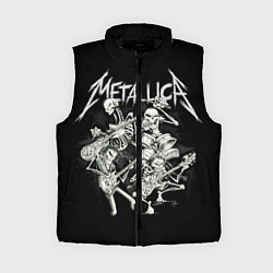Женский жилет Metallica: Bones Rock, цвет: 3D-черный