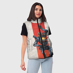 Женский жилет Apex Legends: Pathfinder, цвет: 3D-черный — фото 2