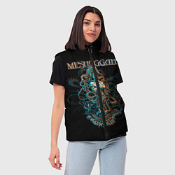 Женский жилет Meshuggah: Violent Sleep, цвет: 3D-светло-серый — фото 2