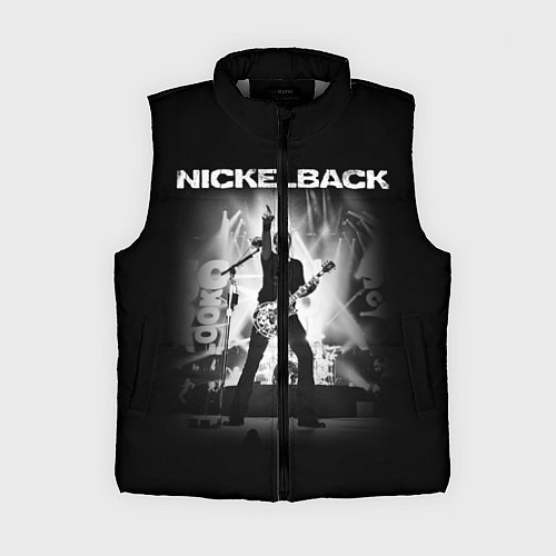 Женский жилет Nickelback Rock / 3D-Светло-серый – фото 1