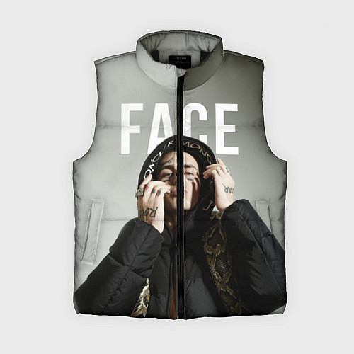 Женский жилет FACE: Slime / 3D-Черный – фото 1