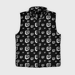 Женский жилет Twitch: Black Pattern