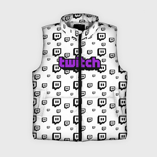 Женский жилет Twitch Online / 3D-Светло-серый – фото 1