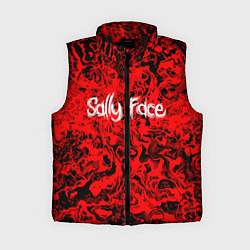 Женский жилет Sally Face: Red Bloody, цвет: 3D-черный