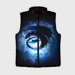 Женский жилет Night Fury, цвет: 3D-красный