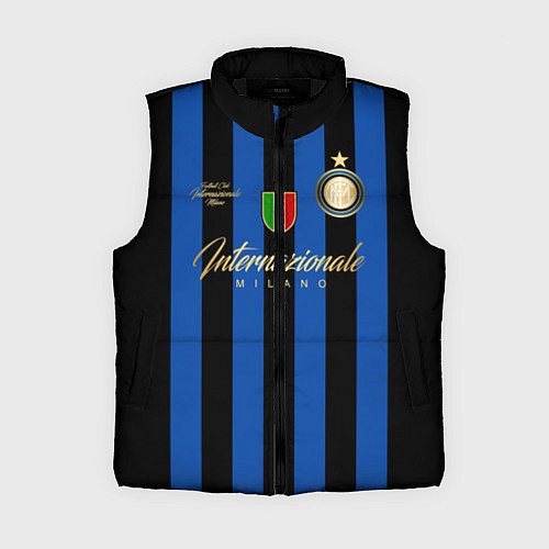 Женский жилет Internazionale Milano / 3D-Черный – фото 1