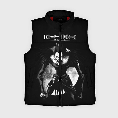 Женский жилет Тетрадь смерти / 3D-Красный – фото 1