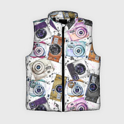 Женский жилет Старинные фотоаппараты