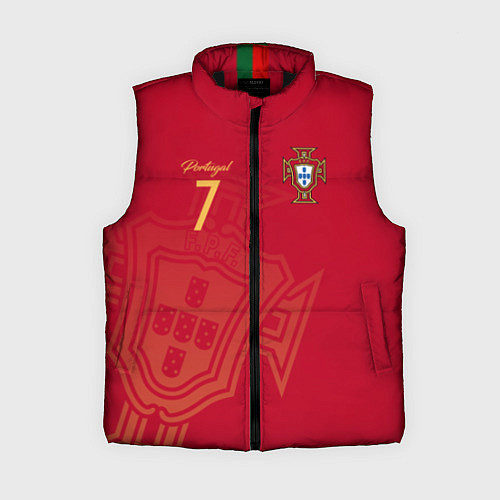 Женский жилет Криштиану Роналду форма / 3D-Черный – фото 1