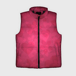 Женский жилет Любовь и счастье, цвет: 3D-черный