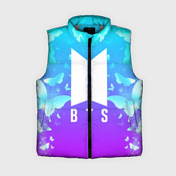 Женский жилет BTS: Violet Butterflies