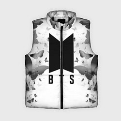 Женский жилет BTS: Grey Butterflies