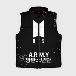 Женский жилет BTS ARMY, цвет: 3D-красный