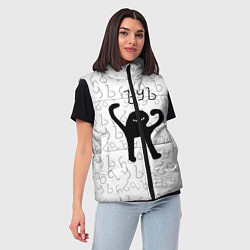 Женский жилет ЪУЪ СЪУКА, цвет: 3D-красный — фото 2